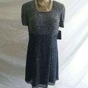NWT Sean Collection Formal Beaded Dress Large